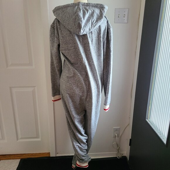 Hooded jumpsuit pajamas one piece sleep suit - Picture 2 of 2